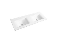 Allibert soft wastafel met 2 wasbakken - afbeelding 1 van  4
