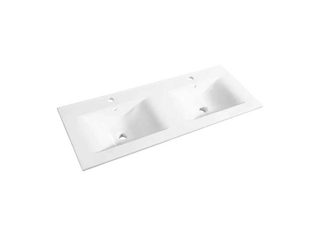Allibert soft wastafel met 2 wasbakken - afbeelding 1 van  4