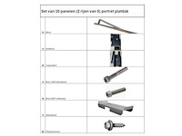 Allimex - montageset platdak voor 10 panelen (2 rijen van 5) - afbeelding 2 van  4