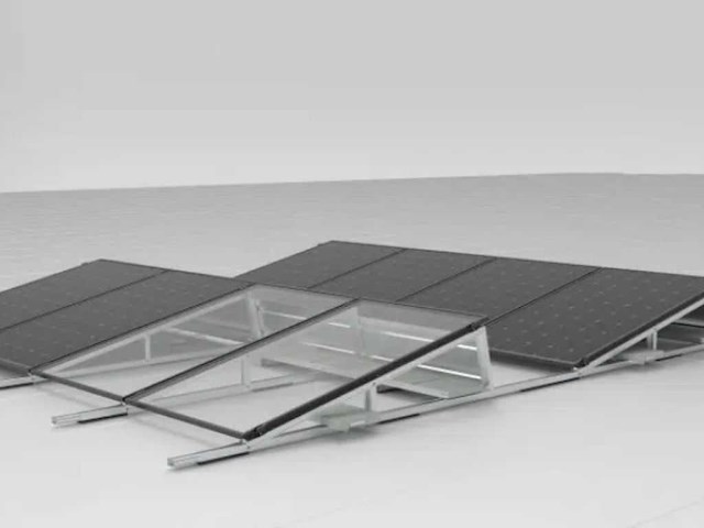Allimex - montageset platdak voor 72 panelen (12 rijen van 6) - afbeelding 1 van  8