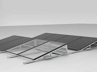 Allimex - montageset platdak voor 72 panelen (12 rijen van 6) - afbeelding 1 van  8