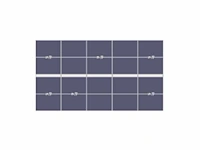 Allimex - montageset van 20 panelen oost-west 5xo-5xw 2x - afbeelding 3 van  9