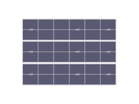 Allimex - montageset van 36 panelen oost-west 6xo-6xw 3x - afbeelding 1 van  5