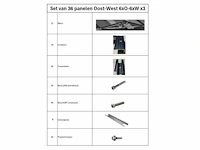 Allimex - montageset van 36 panelen oost-west 6xo-6xw 3x - afbeelding 2 van  9
