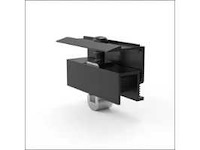 Allimex 101863 aluminium middenklem zwart (98x) - afbeelding 1 van  5