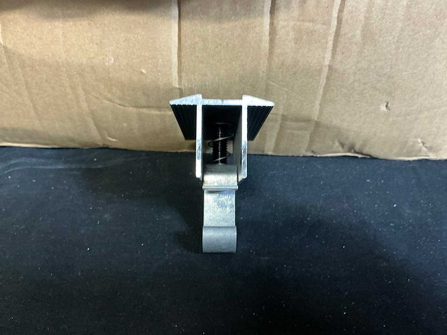 Allimex 101863 aluminium middenklem zwart (98x) - afbeelding 3 van  5