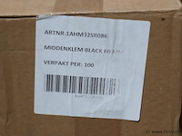 Allimex solarspeed middenklem 1ahm32sr086 & eindklem 30 black 60mm - 1ahm32rs070 - afbeelding 2 van  7