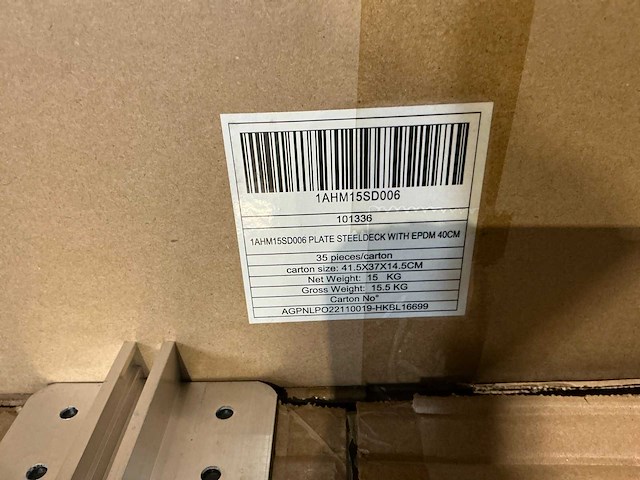 Allimex steeldeckplaat met epdm (350x) - afbeelding 4 van  4