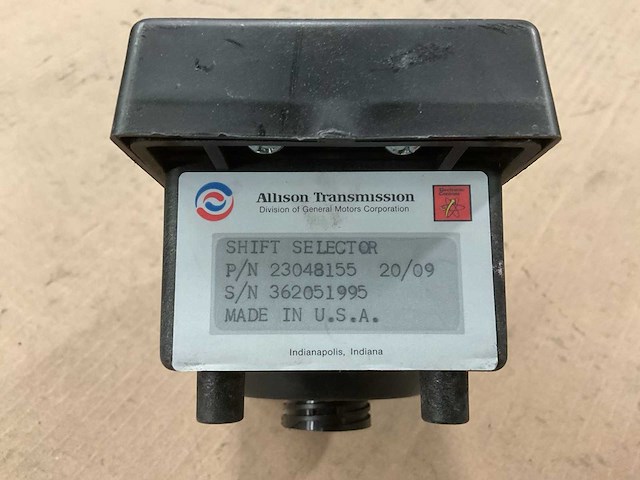 Allison transmission shift selector - afbeelding 6 van  6