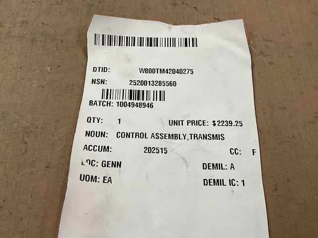 Allison transmission shift selector - afbeelding 1 van  6