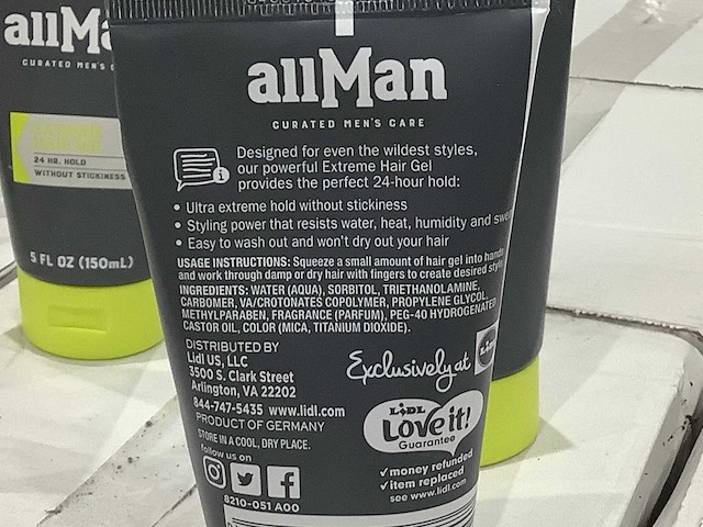 Allman - extreme hair gel - 150 ml - haargel (600x) - afbeelding 6 van  6
