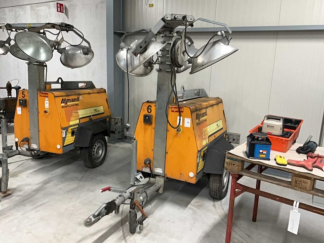 Allmand night-lite pro mobiele lichtmast - afbeelding 11 van  17