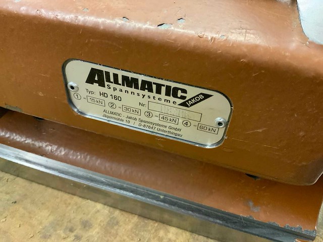 Allmatic hd160 machineklem - afbeelding 5 van  7