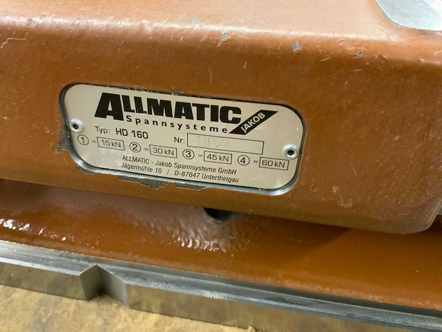 Allmatic hd160 machineklem - afbeelding 7 van  7