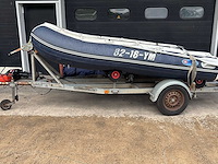 Allpa - sens350 - rubberboot met boottrailer - afbeelding 4 van  11