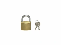 Allpa messing hangslot met rvs beugel - 078890