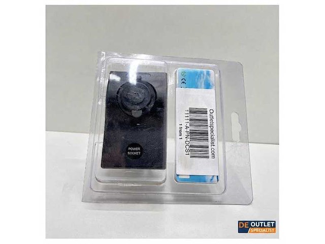 Allpa pn-dcs1 zwarte power socket 12v - afbeelding 3 van  3