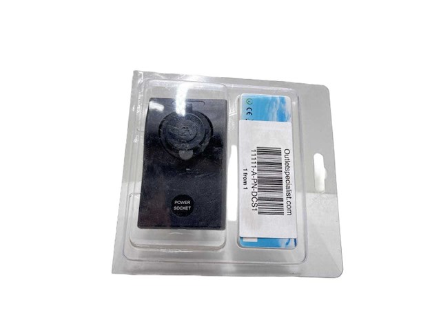 Allpa pn-dcs1 zwarte power socket 12v - afbeelding 1 van  4