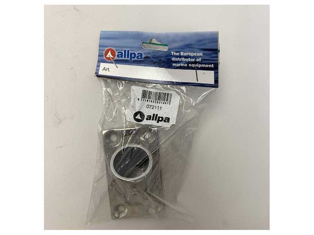 Allpa roestvrijstalen rail steunbeugel 25 mm - 072111 - afbeelding 2 van  5