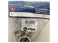 Allpa roestvrijstalen rail steunbeugel 25 mm - 072111 - afbeelding 3 van  5