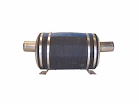 Allpa stainless steel marine exhaust silencer 124 mm - 56825