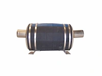 Allpa stainless steel marine exhaust silencer 124 mm - 56825 - afbeelding 2 van  6