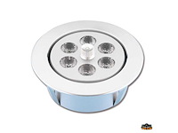 Allpa trem ronde led downlight plafondlamp 12v - l4400217 - afbeelding 1 van  6