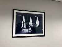 Allposters j.f. kennedy ingelijste zwart-wit foto (20x) - afbeelding 6 van  20