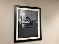 Allposters j.f. kennedy ingelijste zwart-wit foto (20x) - afbeelding 10 van  20