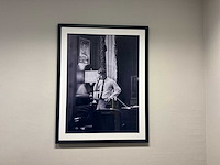 Allposters j.f. kennedy ingelijste zwart-wit foto (20x) - afbeelding 13 van  20