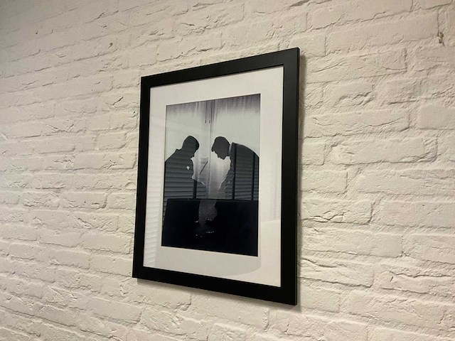 Allposters j.f. kennedy ingelijste zwart-wit foto (20x) - afbeelding 14 van  20