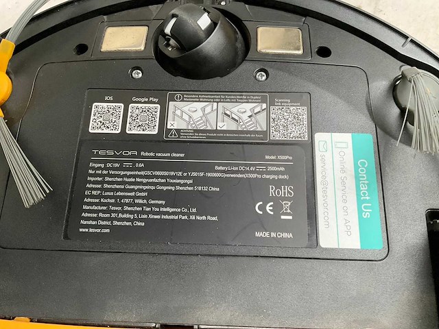 Allrobots tesvor robotstofzuiger - afbeelding 4 van  4