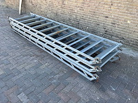 Allround stalen steigertrap 2.57x2.0m (4x) - afbeelding 2 van  2