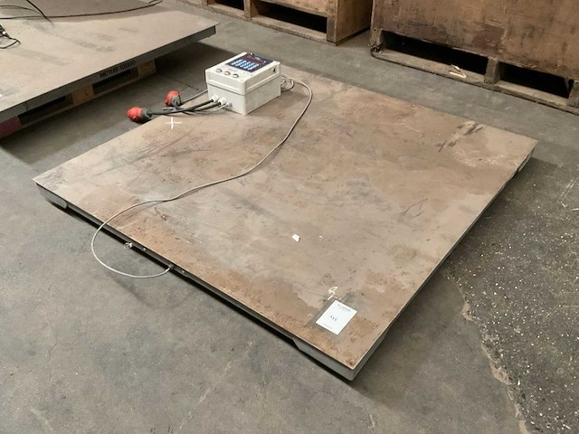 Allscales europe asx vloerweegschaal - afbeelding 1 van  5