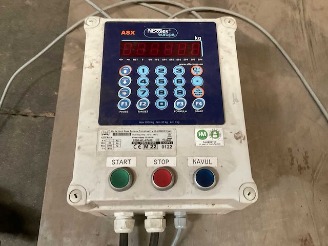 Allscales europe asx vloerweegschaal - afbeelding 5 van  5