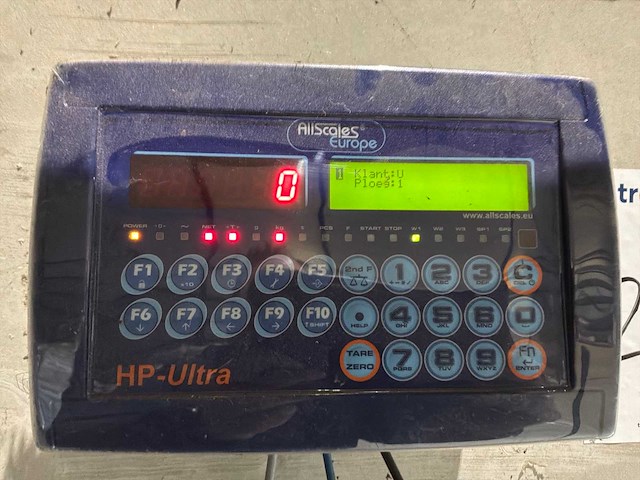 Allscales hp-ultra palletweegschaal - afbeelding 2 van  4