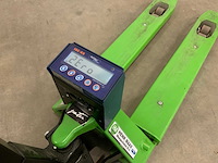 Allscales isc-xs hydraulische palletwagen met weegschaal - afbeelding 2 van  4