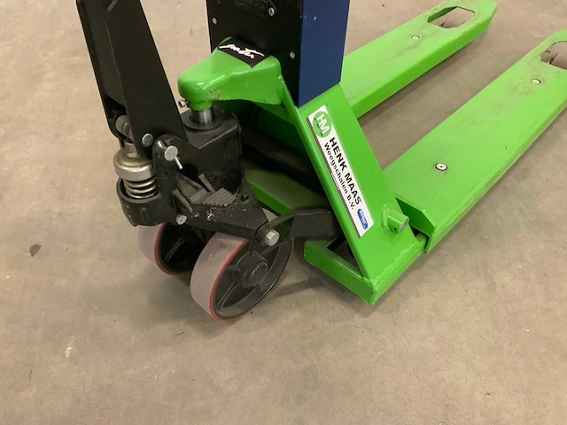 Allscales isc-xs hydraulische palletwagen met weegschaal - afbeelding 4 van  4