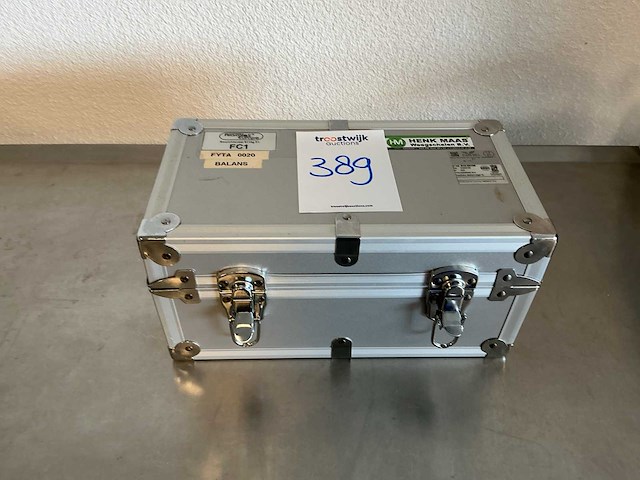 Allscales kalibratiegewichtset in koffer - afbeelding 1 van  3