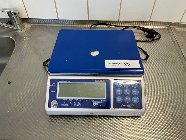 Allscales ws-ii-m tafelweegschaal - afbeelding 1 van  1