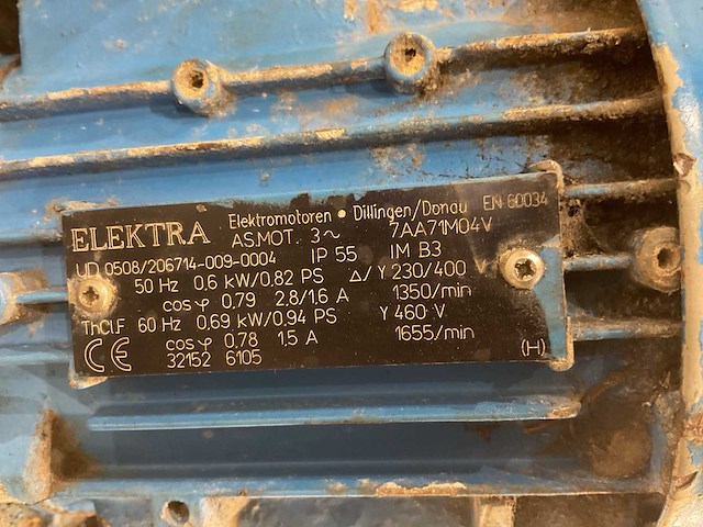 Alltech fkm v0272010l2v045 chemie pomp - afbeelding 5 van  5