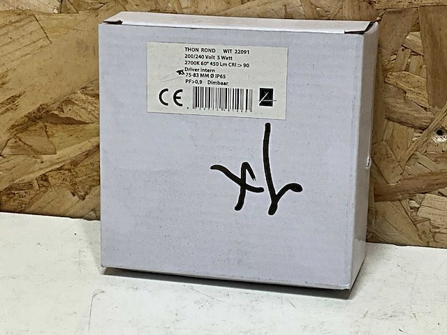 Allure a22091 downlighter 22091 wit rond 5w 2700k 450lm dim 230v - (7x) - afbeelding 2 van  3