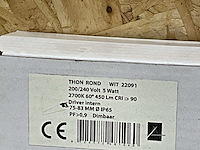 Allure a22091 downlighter 22091 wit rond 5w 2700k 450lm dim 230v - (7x) - afbeelding 3 van  3