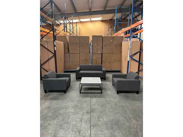 Allweather tuinset, zonder tafel, donker grijs - afbeelding 5 van  5