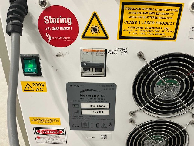 Alma lasers - harmony xl - laser yag - afbeelding 3 van  11