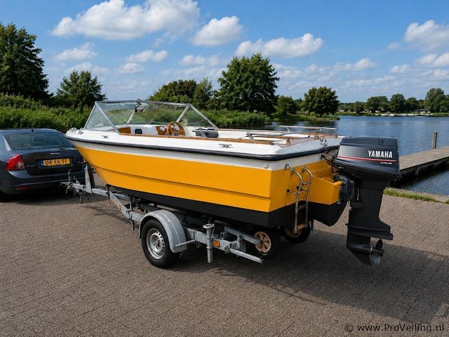 Almar speedboot met yamaha 40 pk & pega trailer - afbeelding 6 van  15