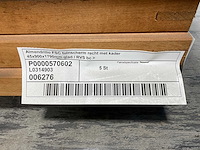 Almendrillo tuinscherm 20-planks met kader - 179x90x4,5 cm (6x) - afbeelding 5 van  7