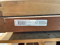 Almendrillo tuinscherm 20-planks met kader - 179x90x4,5 cm (6x) - afbeelding 6 van  7