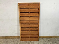 Almendrillo tuinscherm 20-planks met kader - 179x90x4,5 cm (6x)