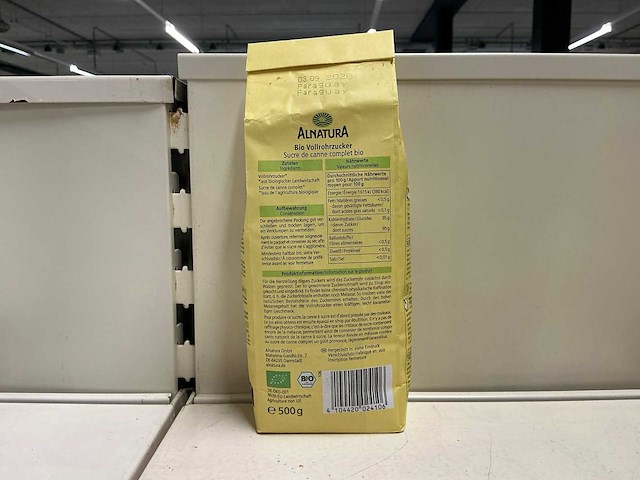Alnatura biologische hele rietsuiker- 500g (136x) - afbeelding 2 van  4